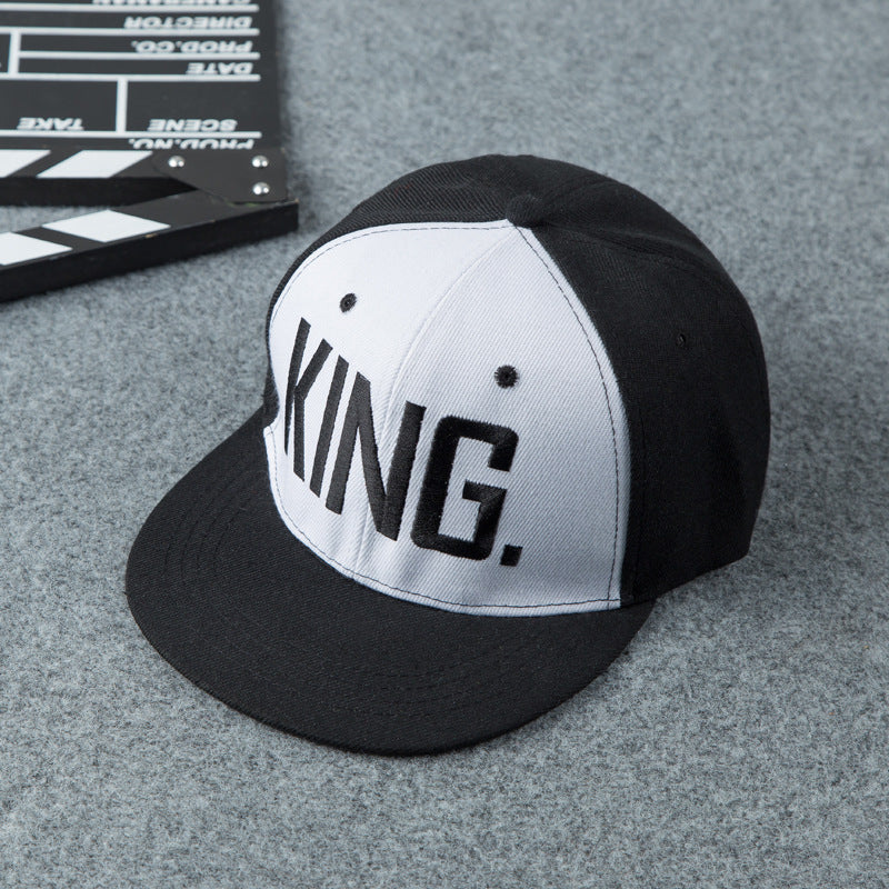 Embroidered letter hip hop hat visor wild outdoor casual flat hat tid