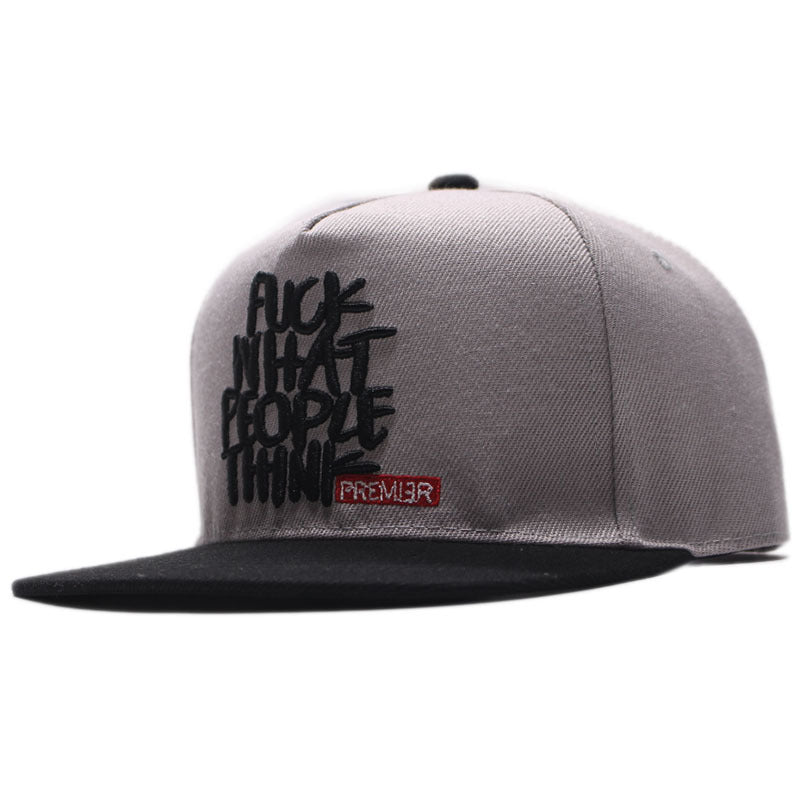 Whatpeople think flat edge sunshade hip hop hat