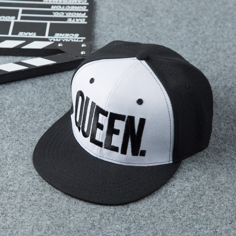 Embroidered letter hip hop hat visor wild outdoor casual flat hat tid