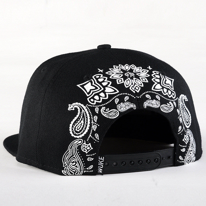 Trendy Street Dance Cross Embroidered Baseball