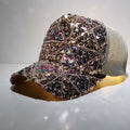 Hat Women'S Summer Colorful Sequins Fashion Caps Korean Style Hipsters