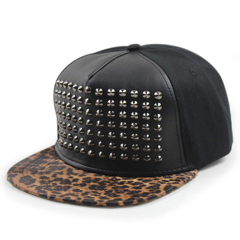 Round Hole Metal Rivet Hip Hop Baseball Cap