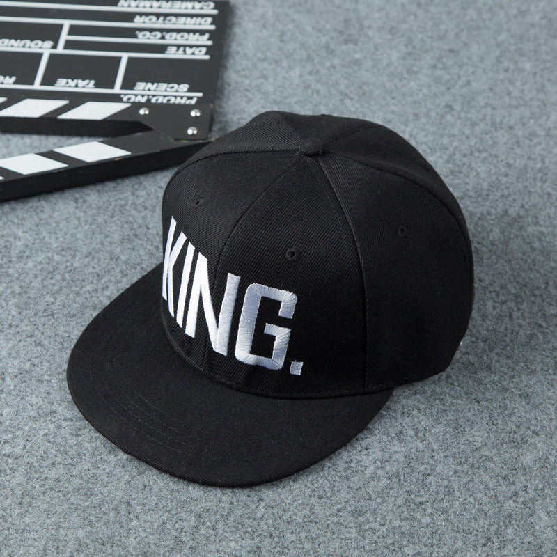 Embroidered letter hip hop hat visor wild outdoor casual flat hat tid