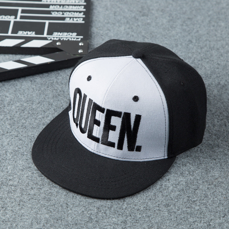 Embroidered letter hip hop hat visor wild outdoor casual flat hat tid