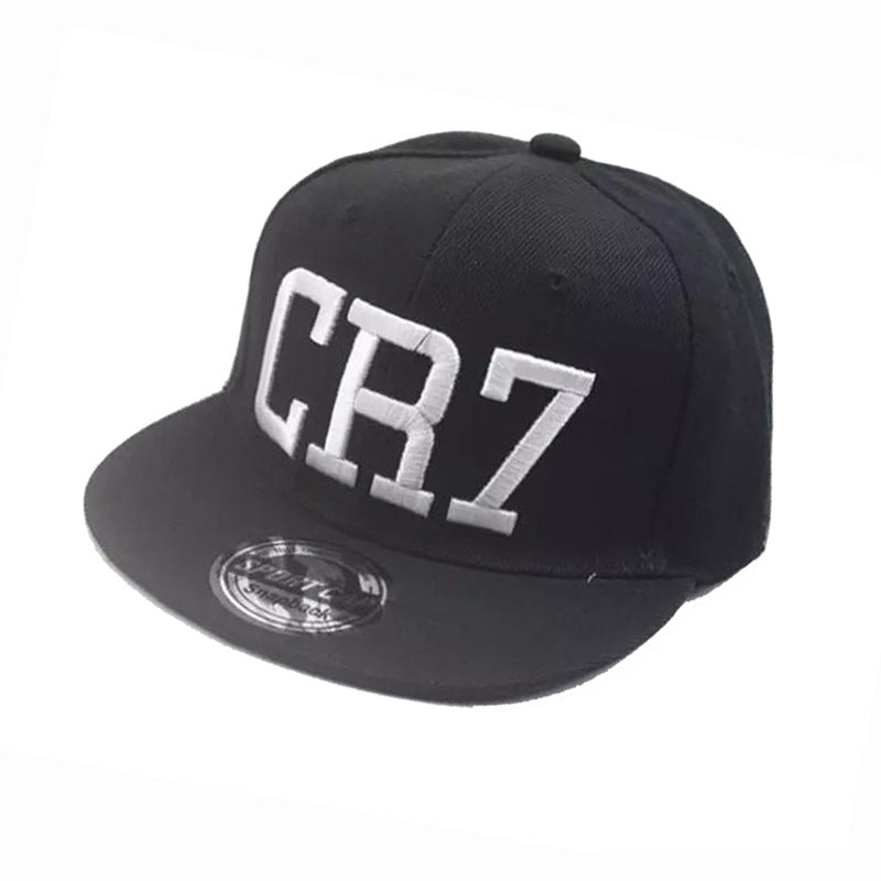Children's CR7 Embroidered Baseball  Hip Hop Flat-brimmed