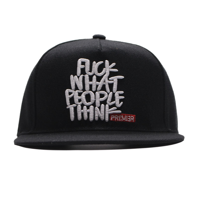 Whatpeople think flat edge sunshade hip hop hat
