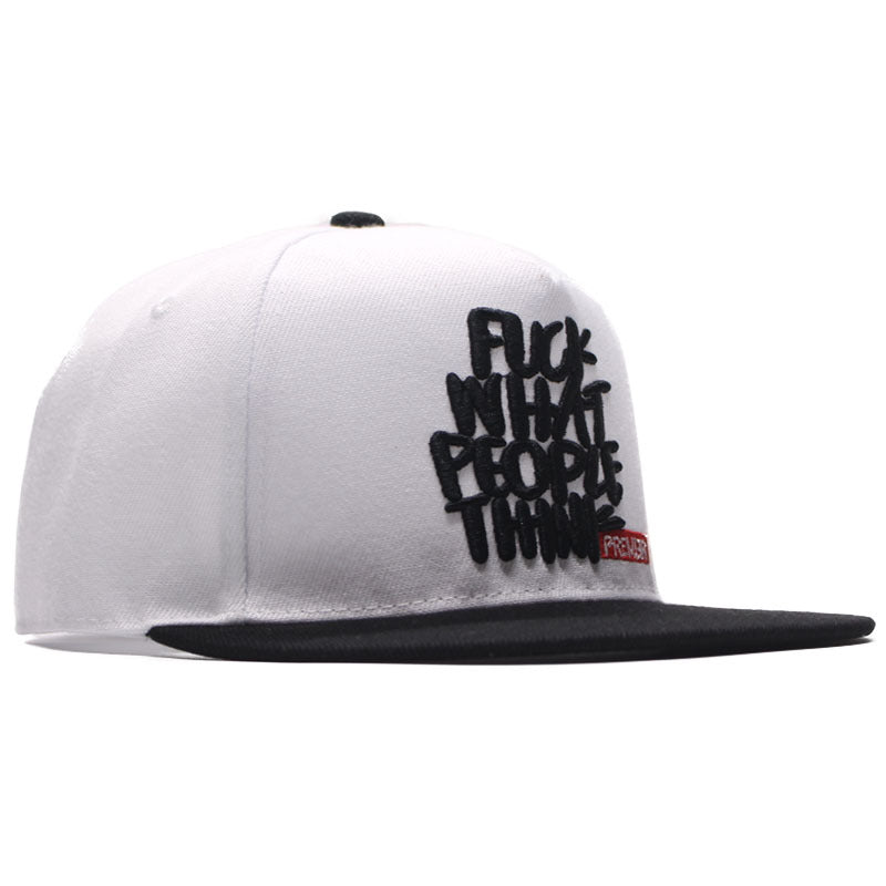 Whatpeople think flat edge sunshade hip hop hat