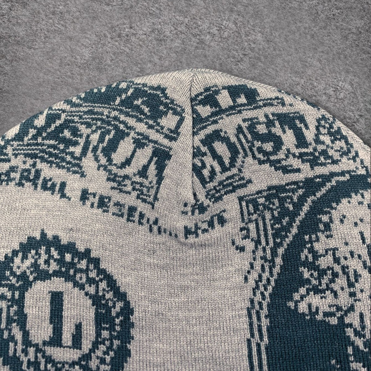 Dollar-pattern Jacquard Knit Cap Street-style Hip-hop Hat