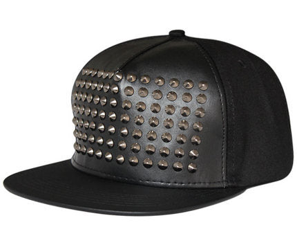 Round Hole Metal Rivet Hip Hop Baseball Cap