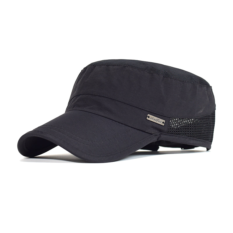 Men's Casual Outdoor Sports Flat Top Hat